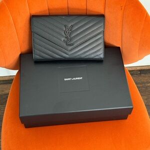 YSL C. WALL(153Y)MONO WITH REMO GRAIN DE POUDRE TECHNO SL
NERO